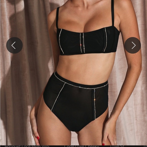 Fleur du Mal Other - Fleur du Mal Brilliant High Waist Cheeky